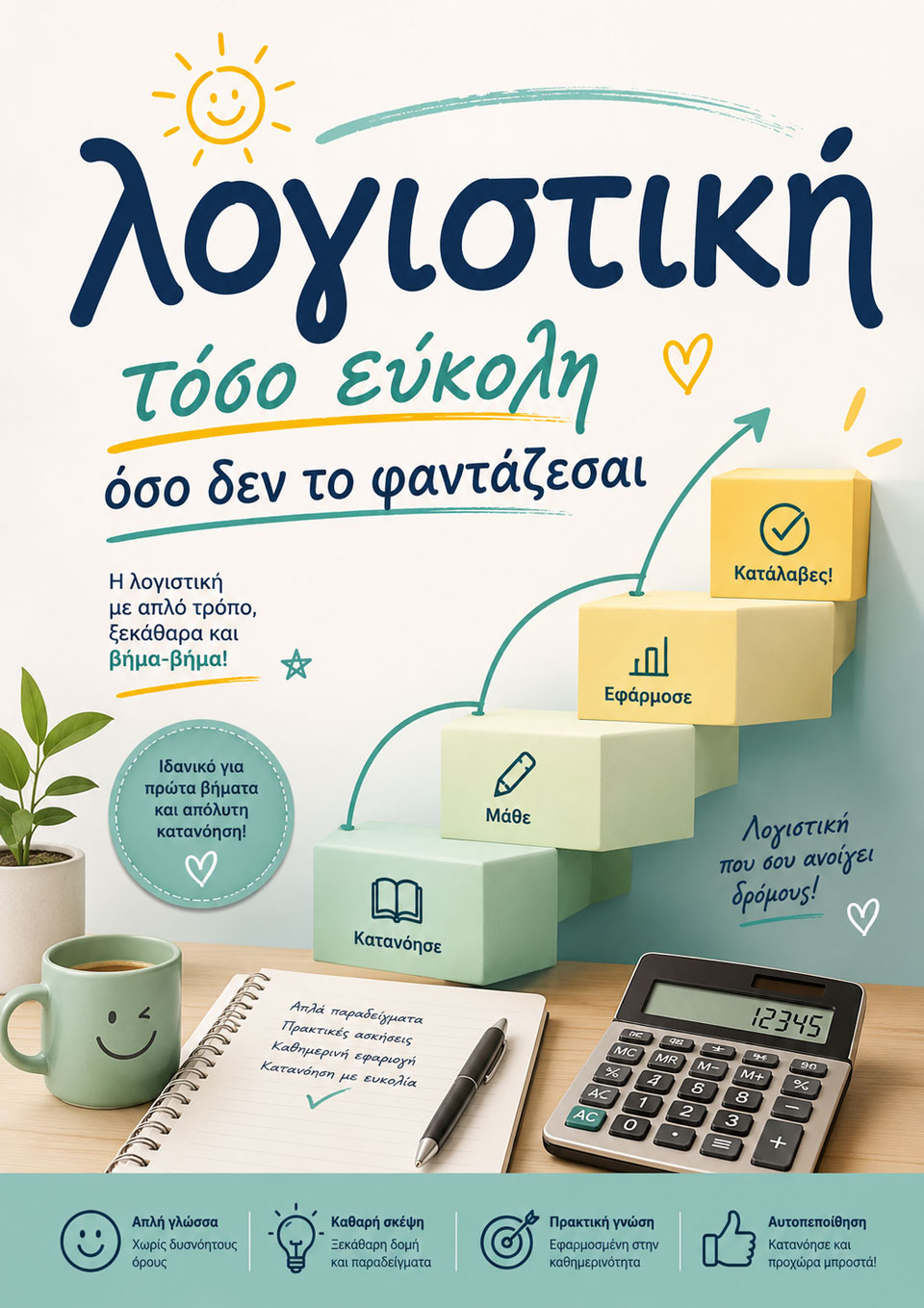 Λογιστική – Τόσο εύκολη όσο δεν το φαντάζεσαι